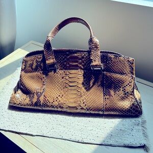 Via by VBH First Edition Italian Bags 4 of 300 snakeskin and leather bag